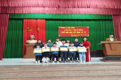 KỶ NIỆM NGÀY NHÀ GIÁO VIỆT NAM 20/11-TRƯỜNG TIỂU HỌC TRỰC THẮNG